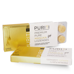 Puriti Genuine UMF 12+ Certified Manuka Honey Lozenges x 2 boxes