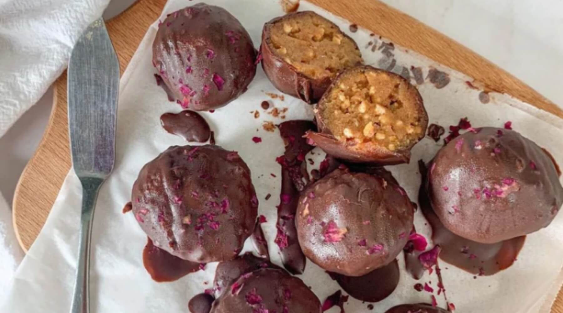 Plant Based Chocolate Peanut Butter Truffles - PURITI