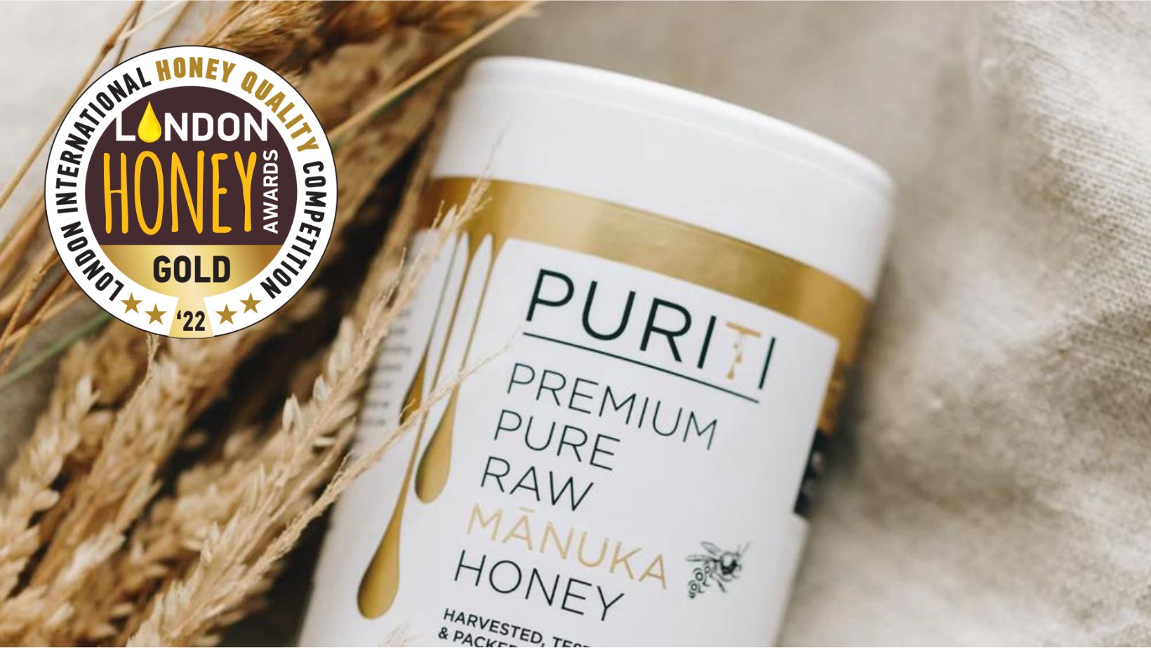 PURITI Wins Multiple Awards at the 2022 London Honey Awards - PURITI