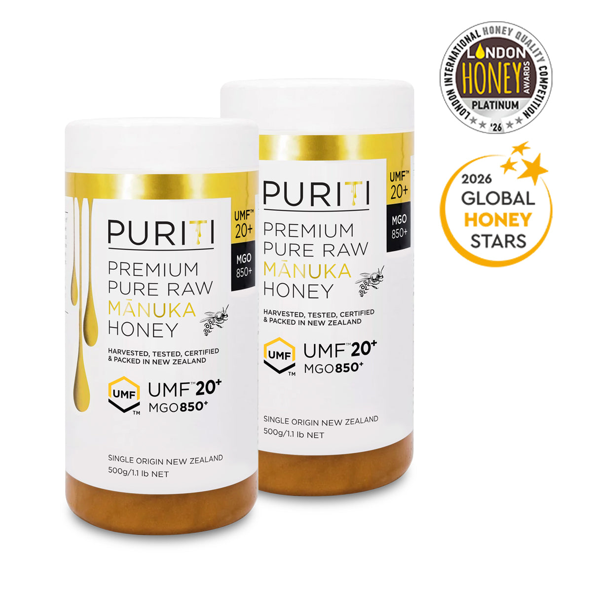 MANUKA HONEY UMF 20+ | MGO 850 SAVER BUNDLE