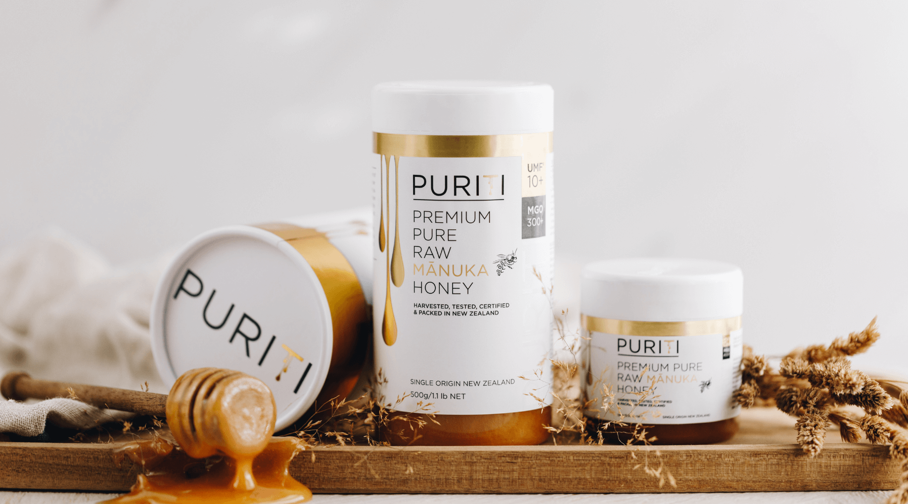 100% Pure New Zealand Manuka Honey